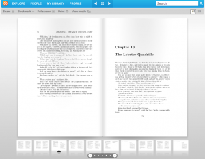 Screenshot of Issuu